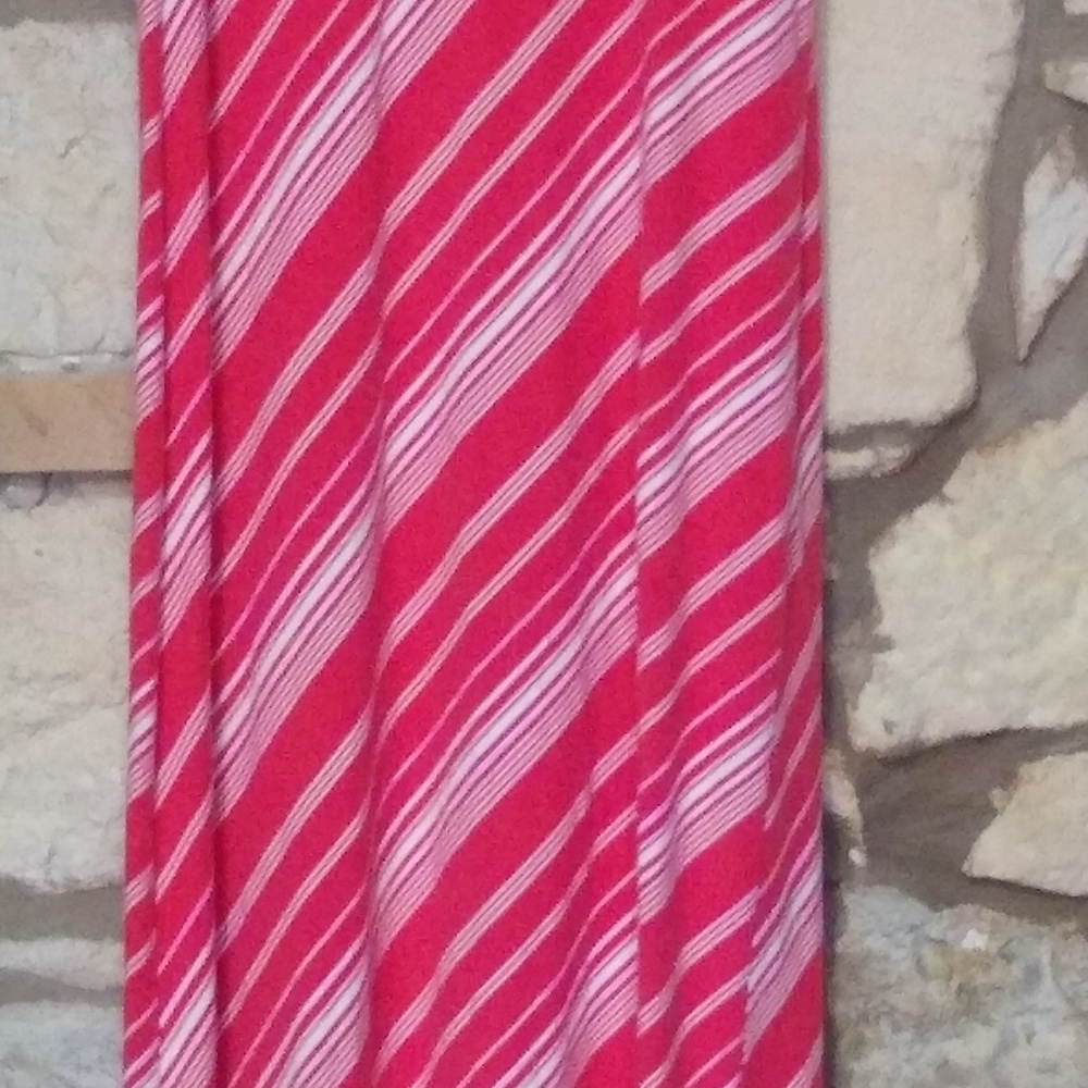 Victoria's secret CORAL strapless sundress maxi